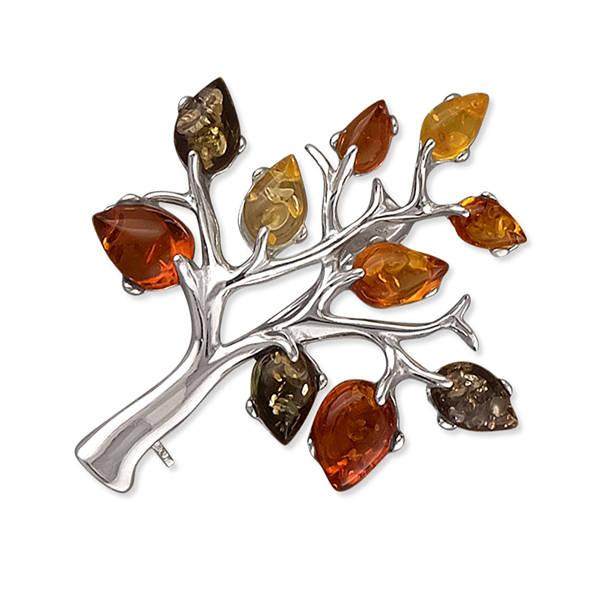 silver英国代购手作迷人复古宝石装饰生命之树设计其它饰品定制