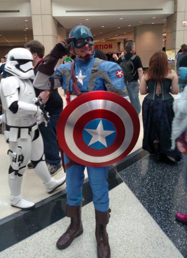 美国代购captain◇手作特别个性美国队长盾牌cosplay演出聚会装饰