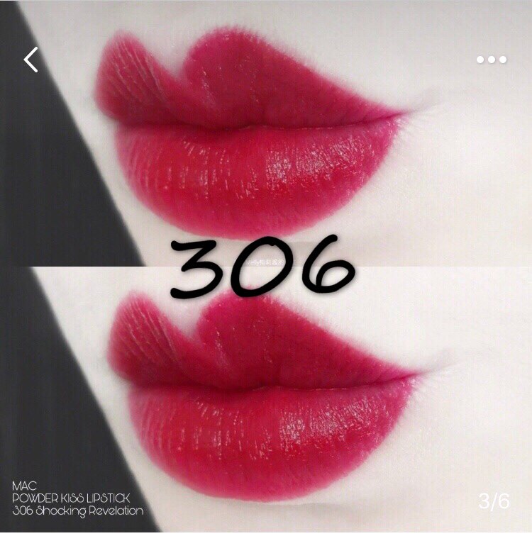 mac魅可唇膏口红 candy yum yum_mac魅可子弹头丝缎尤雾弹口红唇膏306