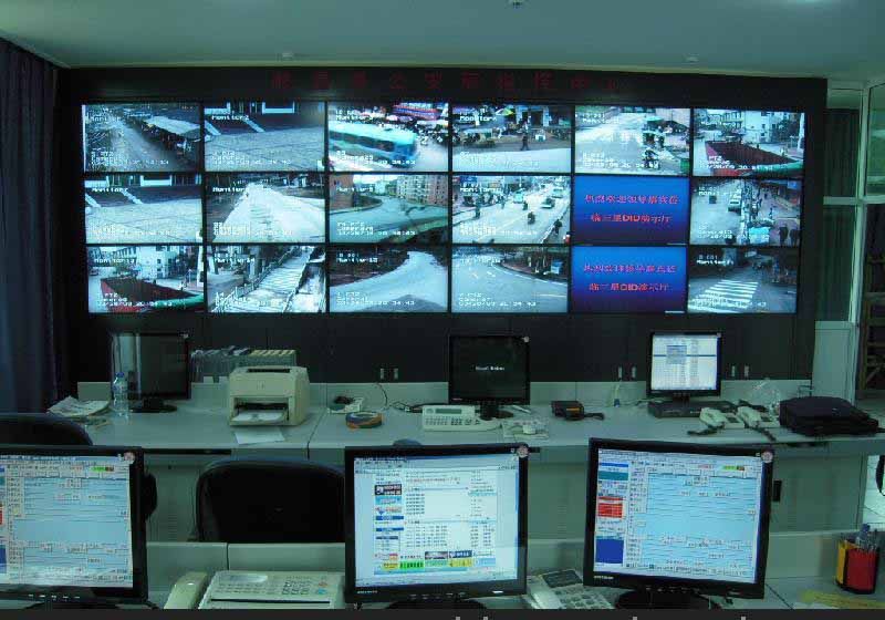 显示器监控crt工业正屏挂墙监视器液晶42寸家用监控显示器