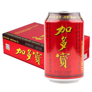 加多宝红罐凉茶310ml*24罐草本植物饮料聚餐解渴家宴婚庆饮品