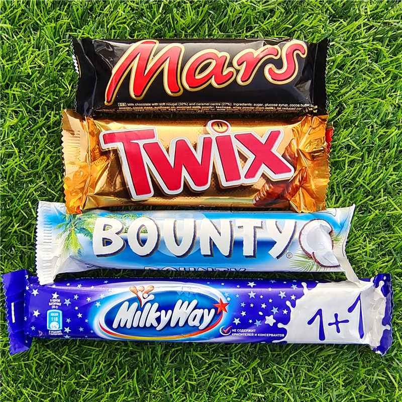 玛氏焦糖牛奶巧克力条装夹心香脆朱古力块mars caramel chocolate