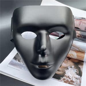 黑色面具全脸图片