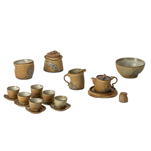 万仟堂敦煌联名功夫茶具套装2024新款轻奢高档中式茶具套装礼盒