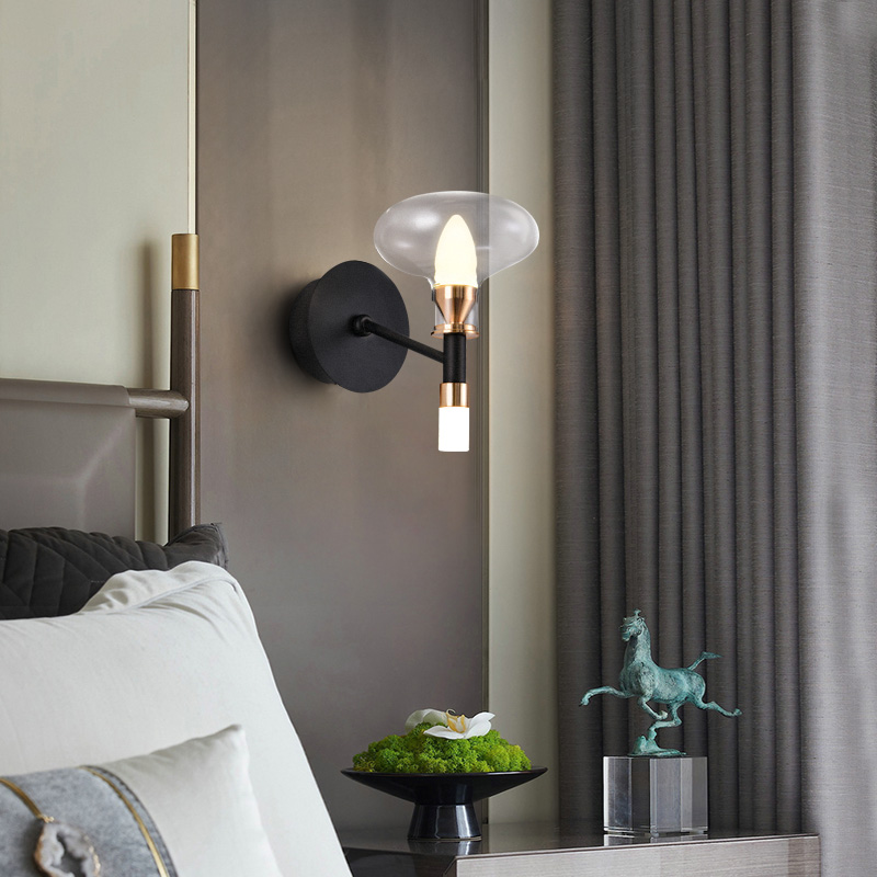 Northern Europe bedroom Bedside Wall lamp a living room Aisle Simplicity modern personality originality Study Corridor Light extravagance Single head Wall lampin the Decoration main material , Lamps , Wall lamp category - from Buy2taobao.com to provide professional Taobao agent buy service