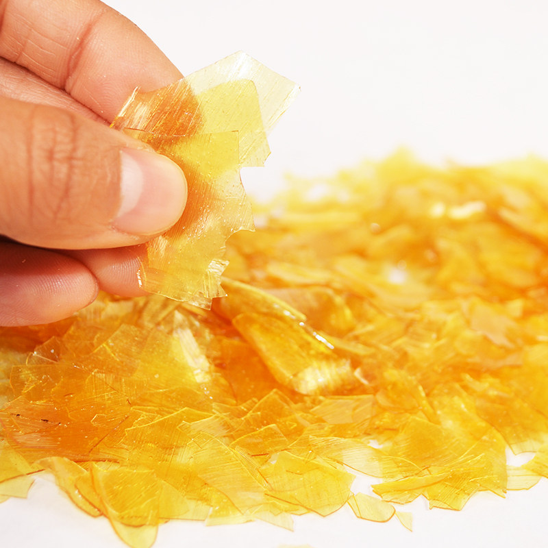 印度进口虫胶漆片 透明虫胶片 天然士力片 铂金速溶 家具维修材料