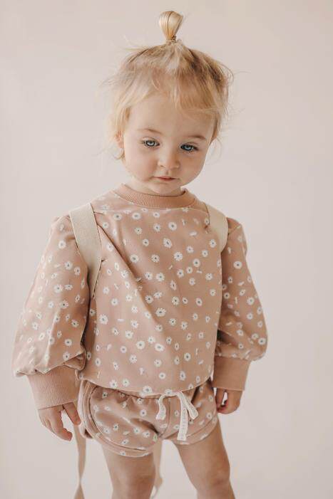 jamiekay女童小雏菊卫衣上衣新西兰直邮三件包邮卫衣