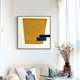 马列维奇抽象色块装饰画美式极简小众玄关画客厅卧室挂画艺术微喷