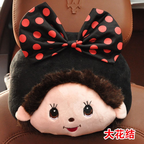布迪汽车头枕护颈枕可爱卡通车用座椅靠枕枕头车枕车内用品创意