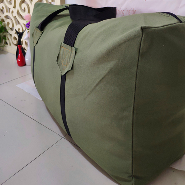 超结实特厚全棉帆布搬家袋装被子的收纳袋子打包超大加厚行李袋