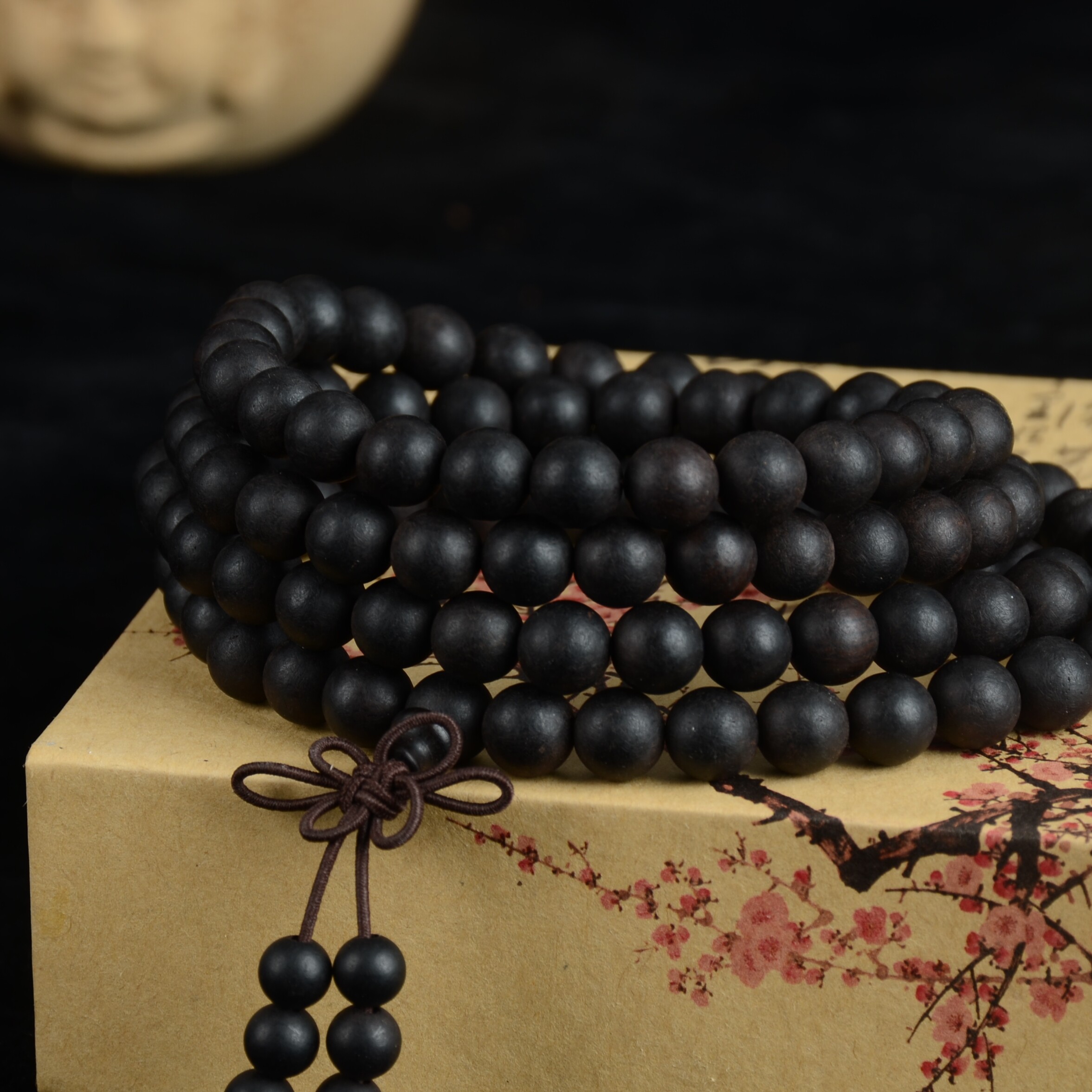 一折水沉香手串_越南土沉香芽庄2.