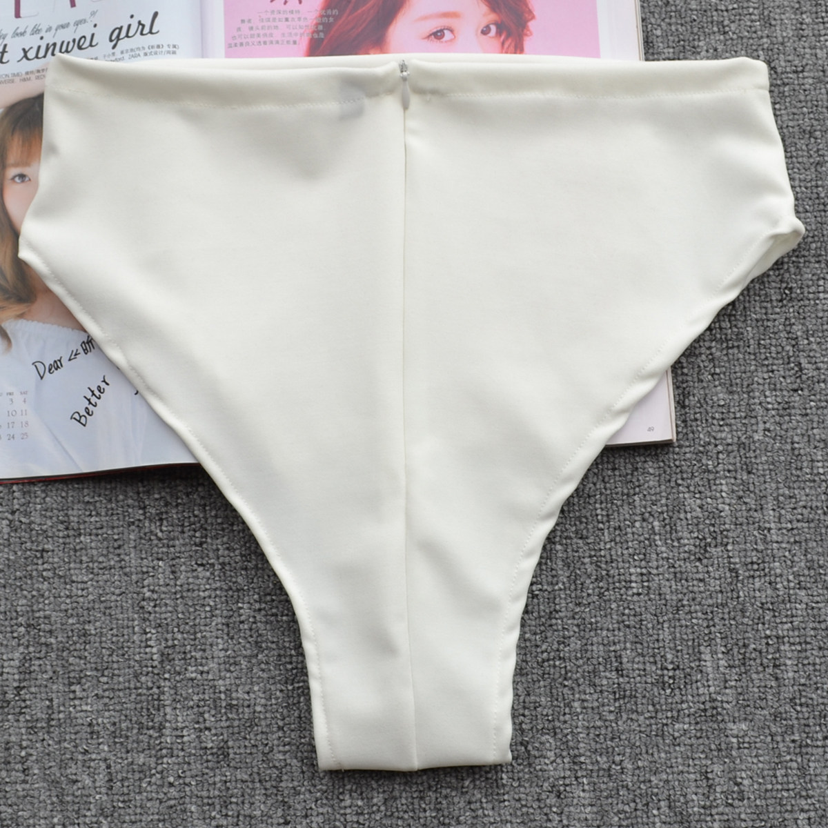 包邮夜店酒吧钢管舞性感高叉短裤ds女歌手舞台服dj三角热裤演出装