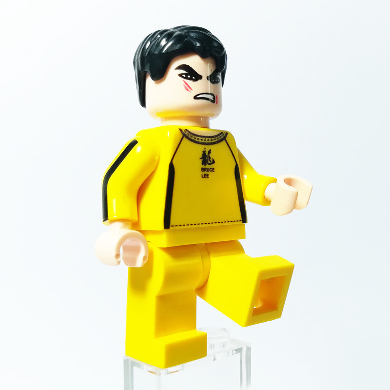 李小龙 兼容乐拼启蒙高级积木公仔国产人仔玩具