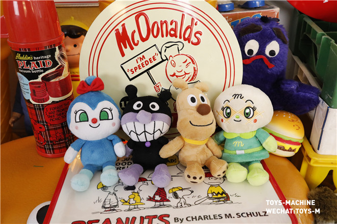 tsm0211 日d mian包超人 毒菌妹妹 细菌小子 芝士狗 玩偶