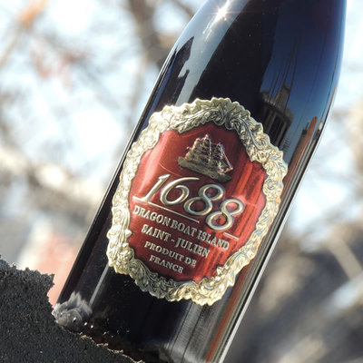 红酒法国原瓶进口aoc龙船岛1688歌海娜干红葡萄酒14%vol750ml包邮