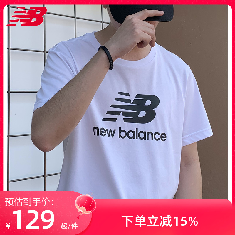 New Balance/NB官方旗舰夏装男款休闲圆领短袖T恤 AMT01575/01581