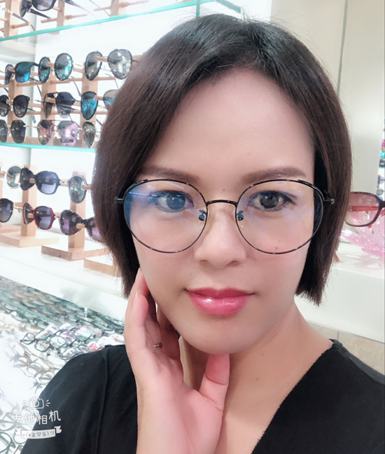 2018纯钛眼镜架女小圆眼镜框近视超轻日本复古文艺眼睛框镜架
