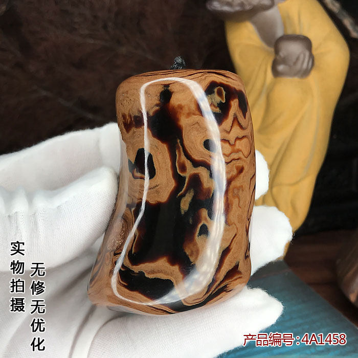 天然黑珊瑚海柳文玩手把玩收藏摆件家居客厅办公室工艺品自然把件