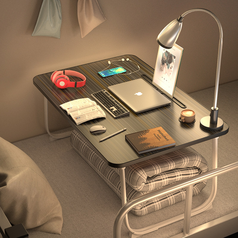 床上吃饭书桌ins坐地卧室儿童笔记本电脑移动笔记本膝上桌