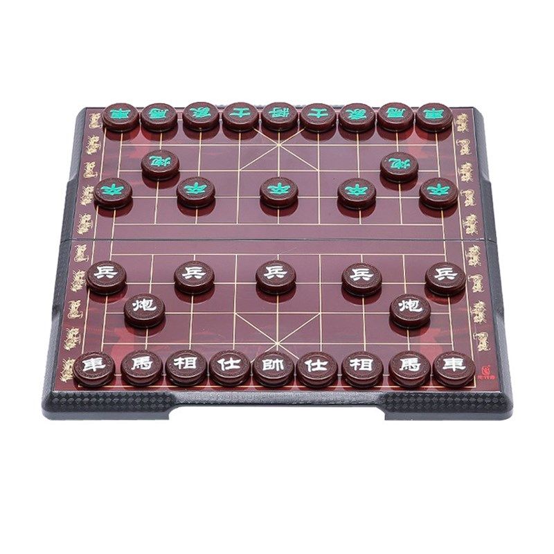 中国象棋磁性便携式可折叠棋盘高档大号仿玉磁石磁铁学生儿童套装