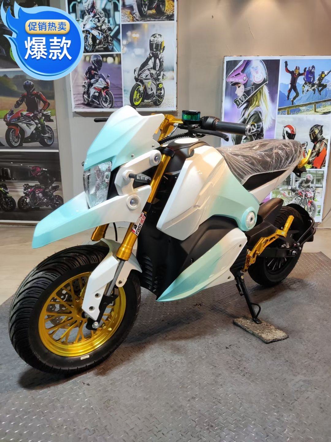 新品小公猴子m5电动摩托车z6m3成人72v电摩酷车男士改装96v电瓶车