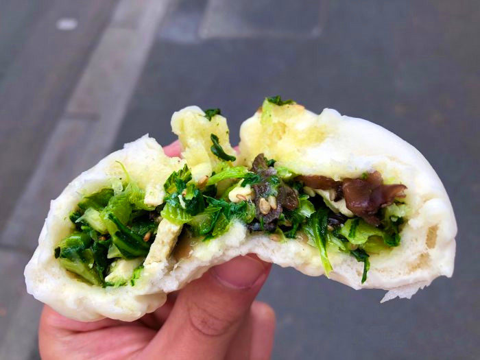 南京谭氏麻油菜包传统包子 小时候的味道 一份四个