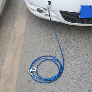 汽车拖车绳拉车绳汽车牵引绳拖车带加厚越野托车带应急绳汽车拖绳