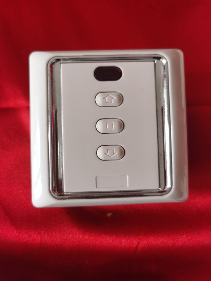 奥科ac204-1电动窗帘开关无线窗帘接收器无线遥控开关面板