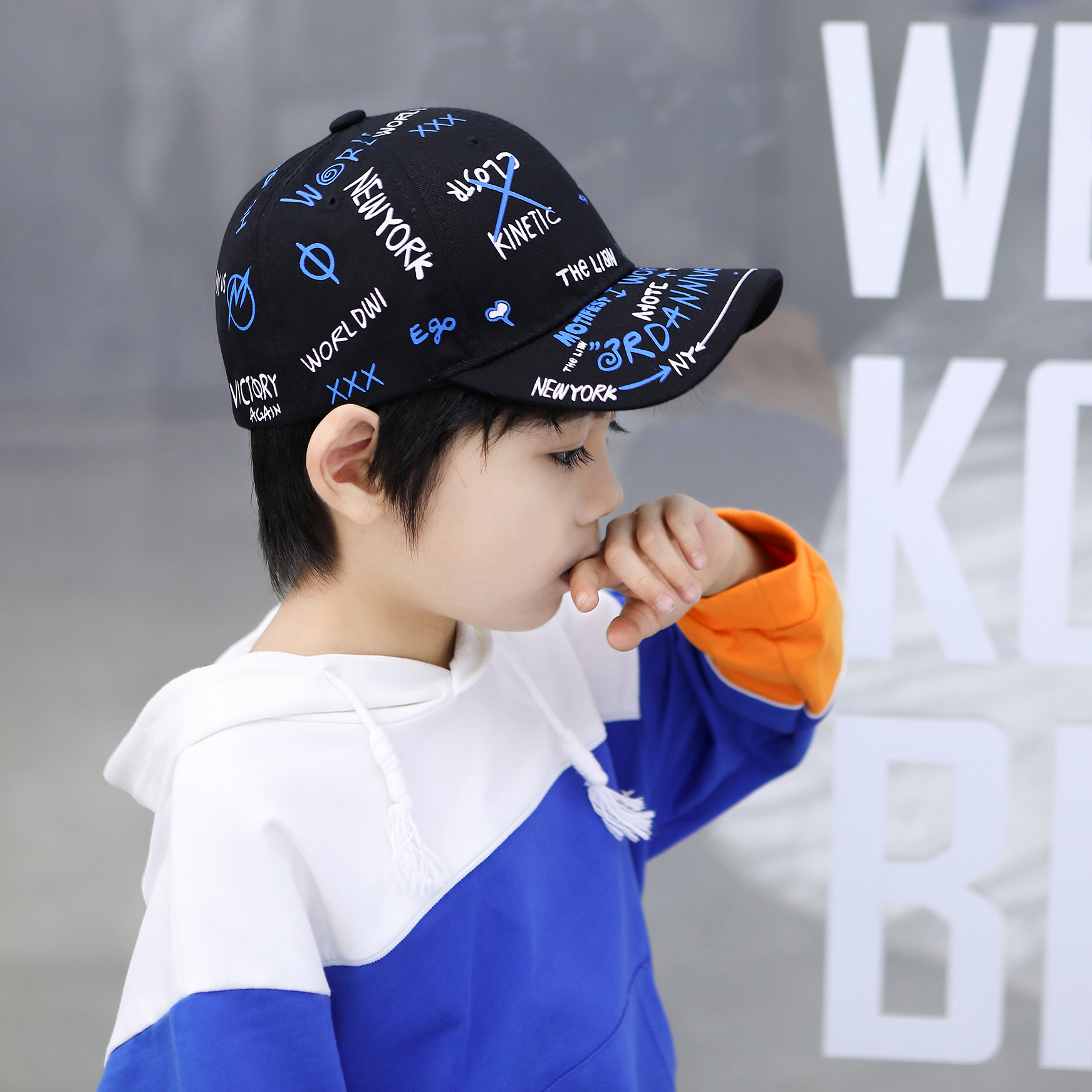 2-8岁儿童帽子秋冬3男童鸭舌帽4小孩5遮阳防晒6春夏男女孩棒球帽7