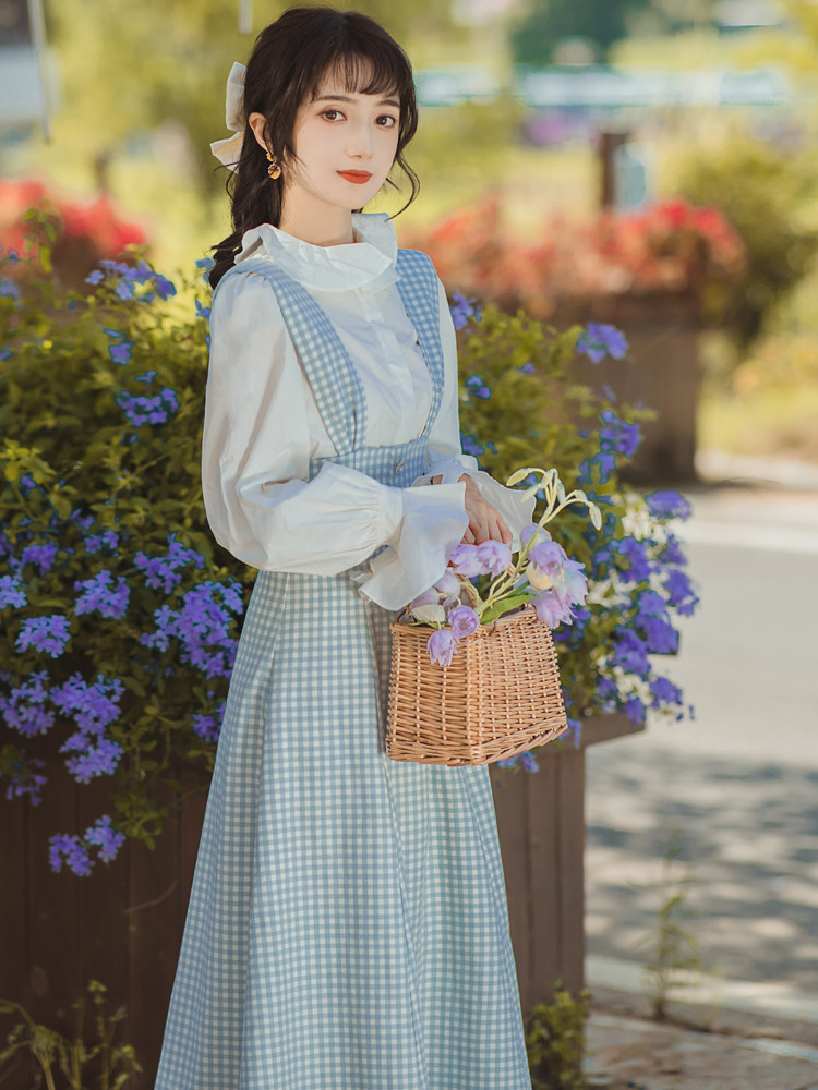 民国风小洋装两件套