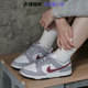 Nike/耐克 Dunk Low 灰白红女子复古潮流低帮运动板鞋DD1503-122