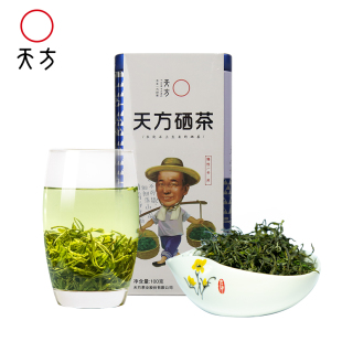 2024年新茶春茶天方硒茶明前特级I安徽石台硒茶高山绿茶罐装100g