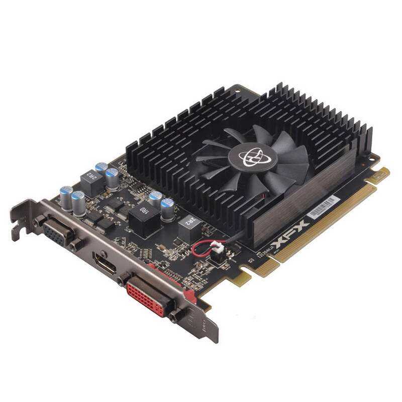 拆机讯景r7 240 1g 2g 4g 128b d3 d5 pci-e游戏显卡 dvi hdmi 2k