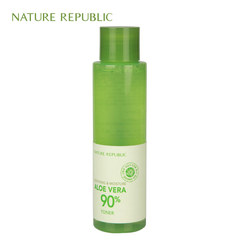 韩国Nature Republic自然乐园芦荟爽肤水保湿收缩毛孔护肤品160ml