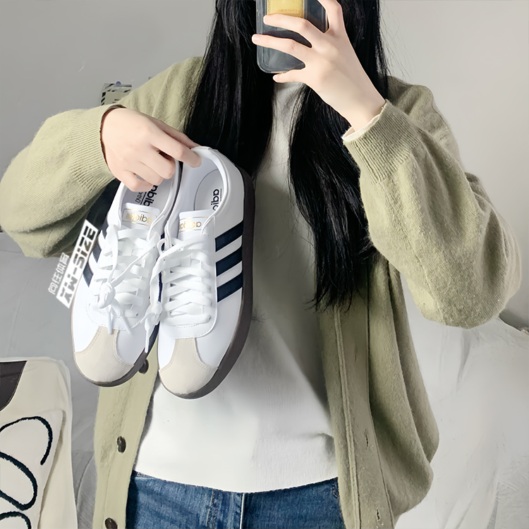 向往体育Adidas三叶草VI Court男女Samba平替德训鞋ID6015 HQ1802