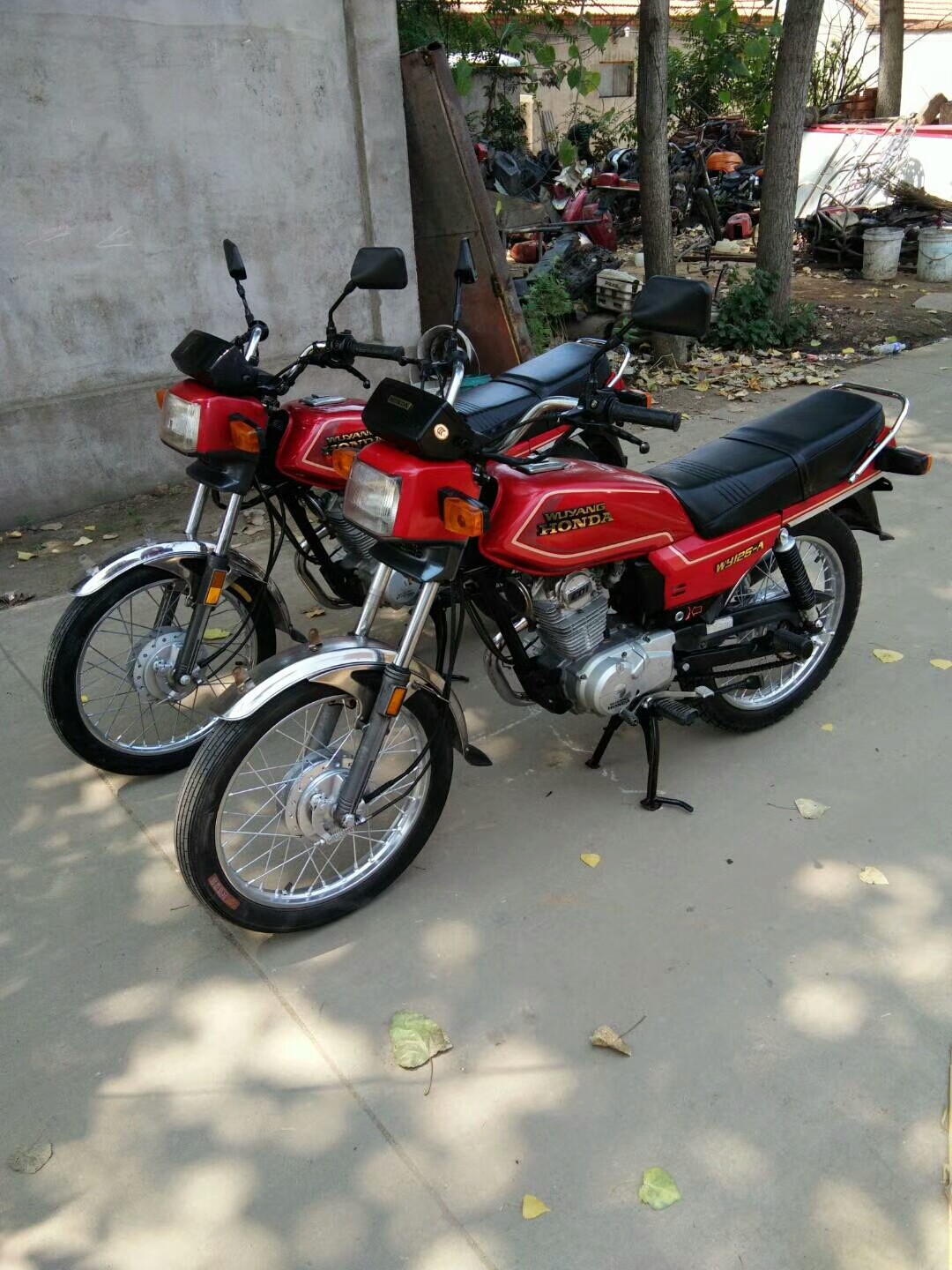 二手摩托车五羊本田老a125雅马哈踏板车巧格海王星地平线趴赛跑车