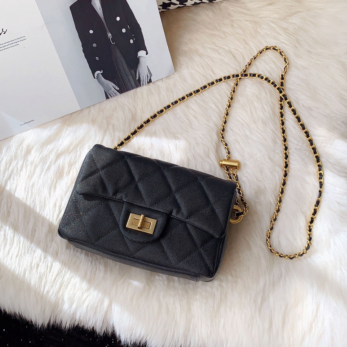 小香包包女小香风