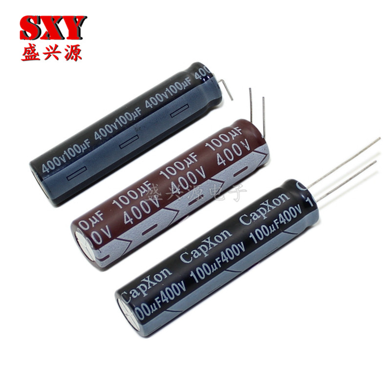 400v100uf  原装丰宾 艾华 长条led电容  规格:13*50