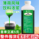 绿薄荷糖浆1kg 薄荷奶绿咖啡拿铁冰吸凉感糖浆商用奶茶店专用原料
