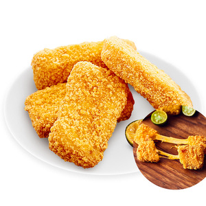 大成芝士鸡块300g油炸小吃冷冻半成品鸡肉块原味休闲方便零食