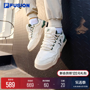 FILA FUSION斐乐潮牌KICK男鞋板鞋时尚百搭运动休闲鞋潮流踢板鞋