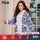 杨幂同款 FILA|V&A联名大艺术家编织衫斐乐女2024春新款可拆外套