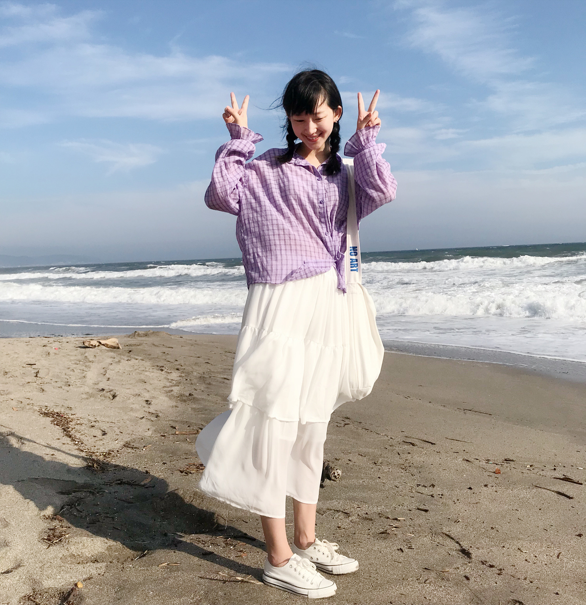 少女星球 原创纯色水溶蕾丝半身裙女裙子夏仙女超好看2020年新款