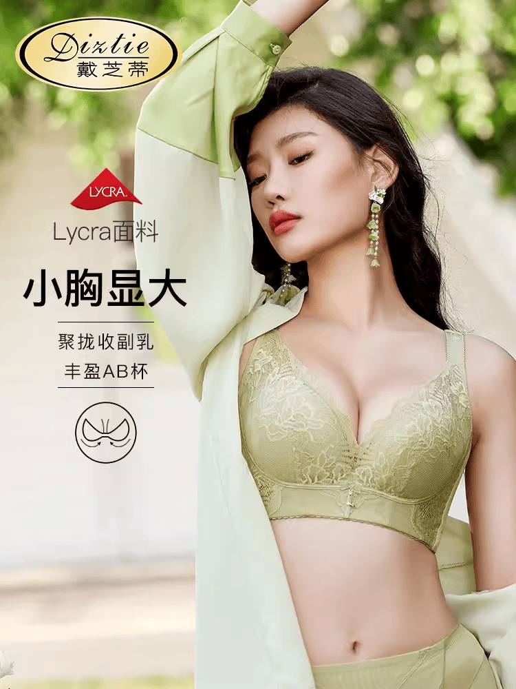 戴芝蒂 小胸显大聚拢内衣上托收副乳