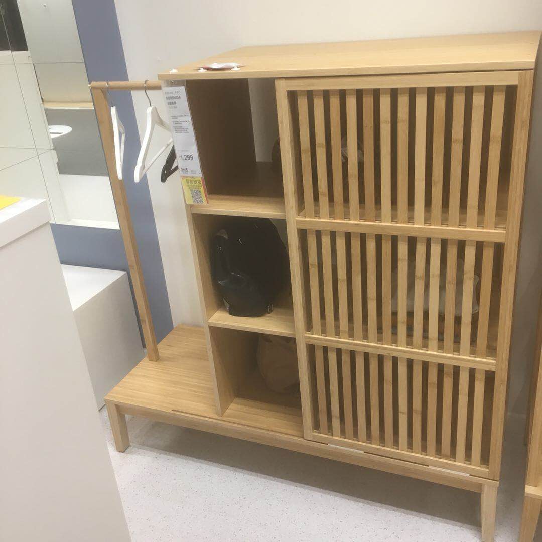 宜家家居代购 衣柜_国内宜家家居ikea代购诺德希萨开放式衣柜卧室整理