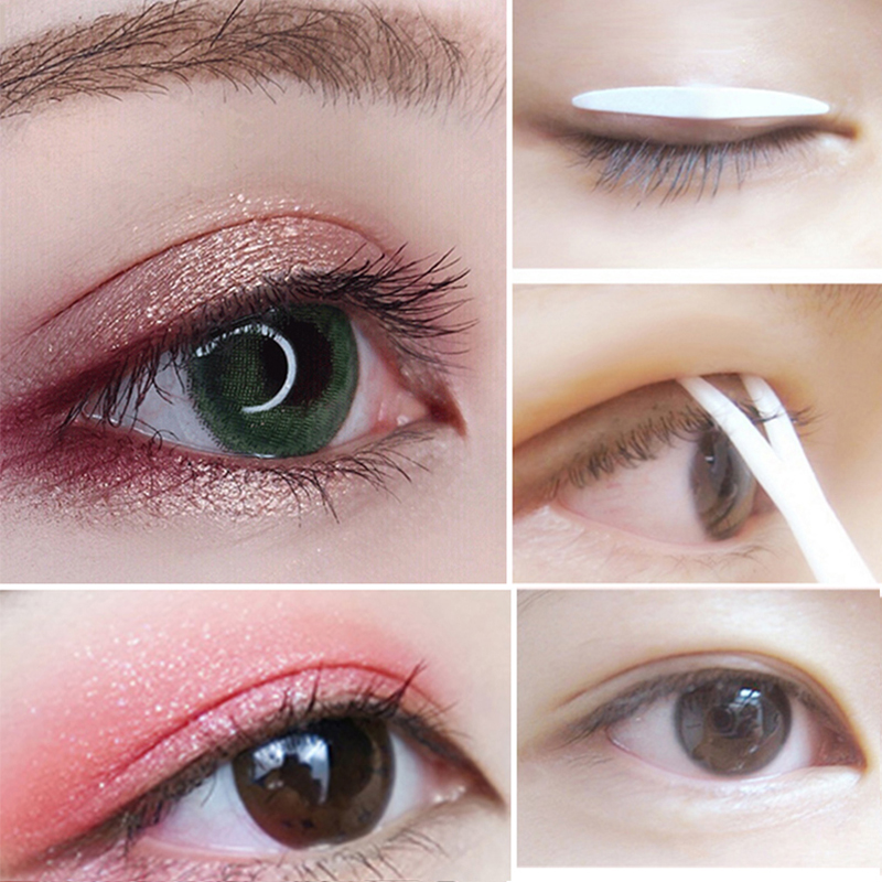 双眼皮贴女美目双面贴无痕自然隐形持久橄榄型网红神器肿眼泡专用