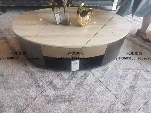 美式art家具新都会椭圆形茶几桌大理石台面咖啡桌客厅定制茶几桌|ruв категории жилой мебели, несколько видов, чайный столик - от Buy2taobao.com для оказания профессиональной услуги покупки агента Taobao