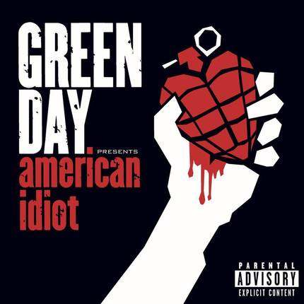 现货正版朋克乐队绿日greendayamericanidiot2lp音乐cd