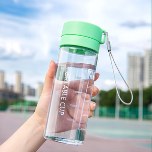 塑料水杯男生高颜值大容量杯子女泡茶杯男士便携水瓶夏季运动水壶