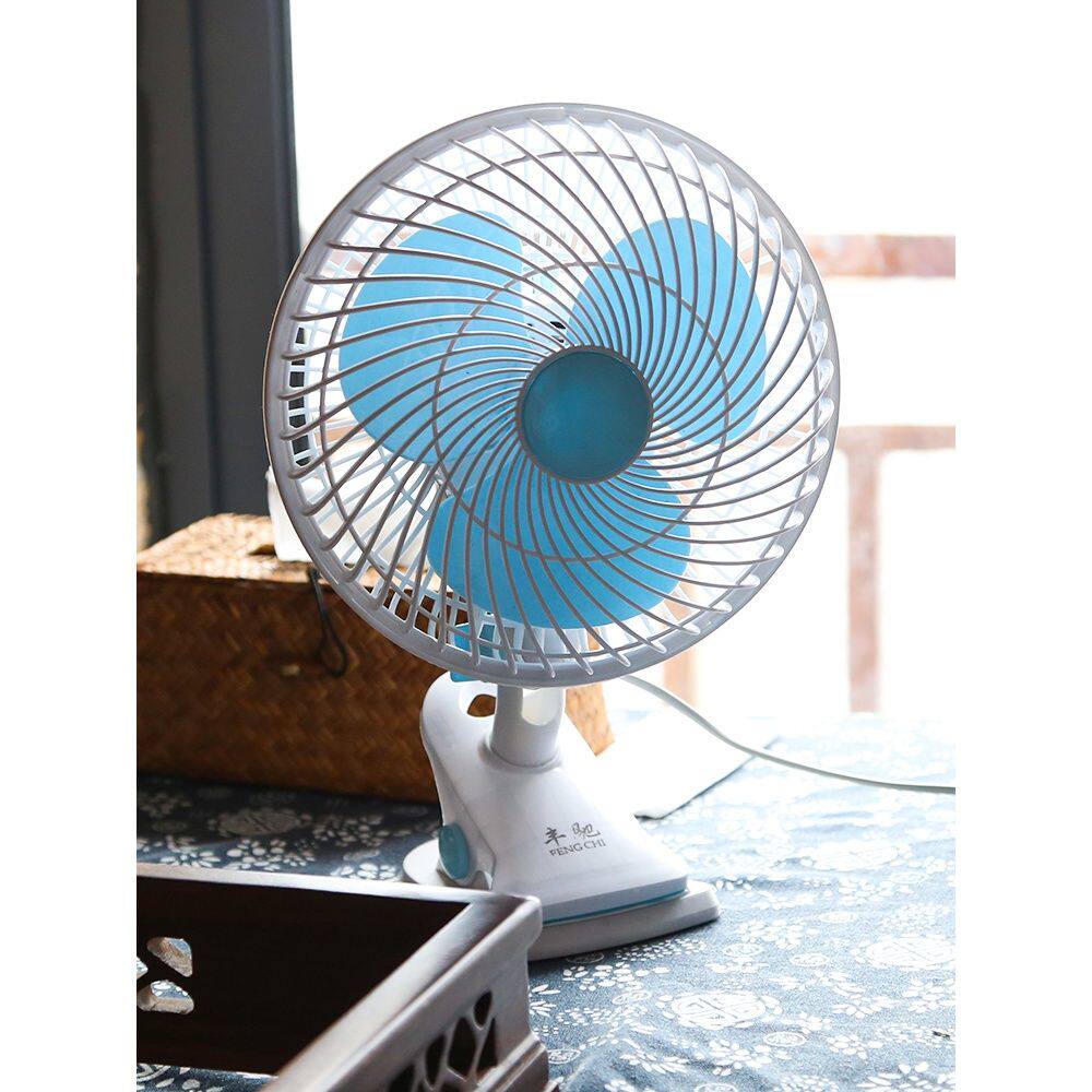 b摇头电风扇爆款静音学生宿舍小风扇书桌台式夹风扇家用床头扇